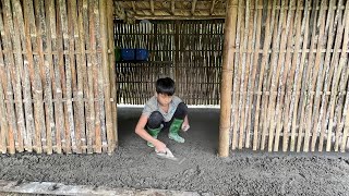 Orphan Boy - How The Orphan Boy built a Solid and Sturdy Concrete Foundation #diy #boy #building