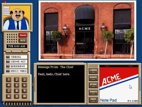 Where in the USA is Carmen Sandiego? - Opening/Gameplay (CD-ROM version)
