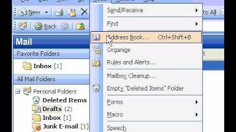 Microsoft Office Outlook 2003 Make an email account the default