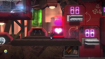 LittleBigPlanet 2 Walkthrough #14 - Factory of a Better Tomorrow - Bang for your Buck [ACED]