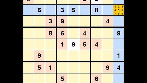 How to Solve New York Times Sudoku Hard April 5, 2022