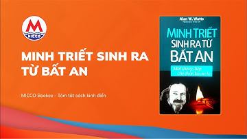 Tóm tắt sách “MINH TRIẾT VỀ NỖI BẤT AN” - Alan Watts | MICCO Bookee