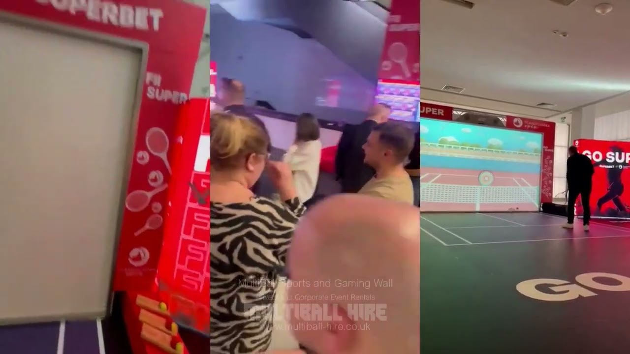 MultiBall for Tennis Events – Transylvania Open Tennis Activation - Contact MultiBall Hire