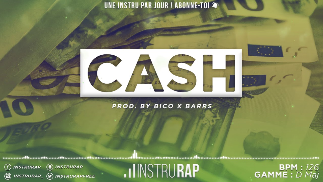 Instru Rap Trap/Freestyle/Conscient 2020 - CASH - Prod. By BICOPROD x BARRS