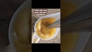 Castile soap - 100% Olive oil soap. Easy beginner soap recipe #soapmaking #howto #diy #crafts