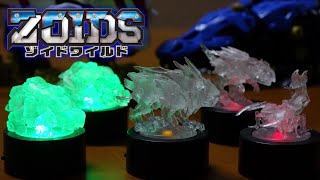 ゾイドワイルド ガチャ ピカッと光らせるとかっこいい ライトアップフィギュア ワイルドライガー ギルラプター スコーピア ガノンタス ガブリゲーター