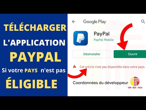 Vérification de la Disponibilité de PayPal par Pays