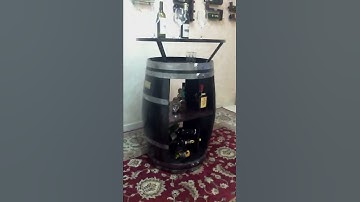 BT6 Bistro Table oak Barrel