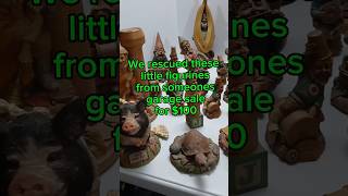 Crazy Tom Clark Gnomes Garage Sale Rescue! 👇#Resellercommunity #TomClarkGnomes #GarageSaleFinds