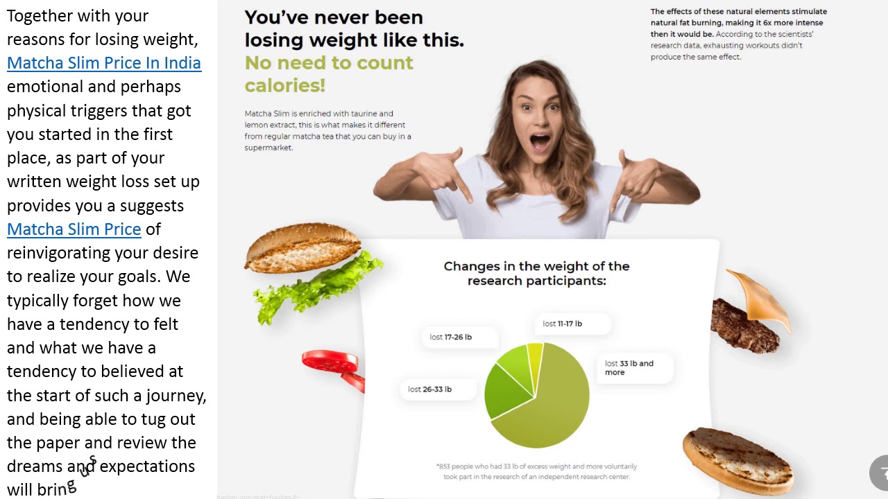 Matcha Slim Price In India: 100% natural - Read Reviews,How to Use?