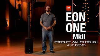 Product Walkthrough & Demo: JBL Professional EON ONE MK2 All-In-One, Battery-Powered Column PA