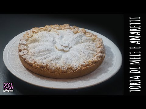 TORTA DI MELE E AMARETTI