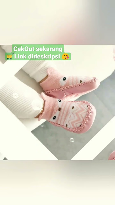 Kaos kaki BAYI korea motif lucu Anti Slip #bayilucu #balita #belanja