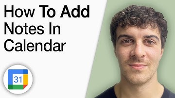 How to Add Notes in Google Calendar Add Meeting Notes to Google Calendar Events [2025 Full Guide]