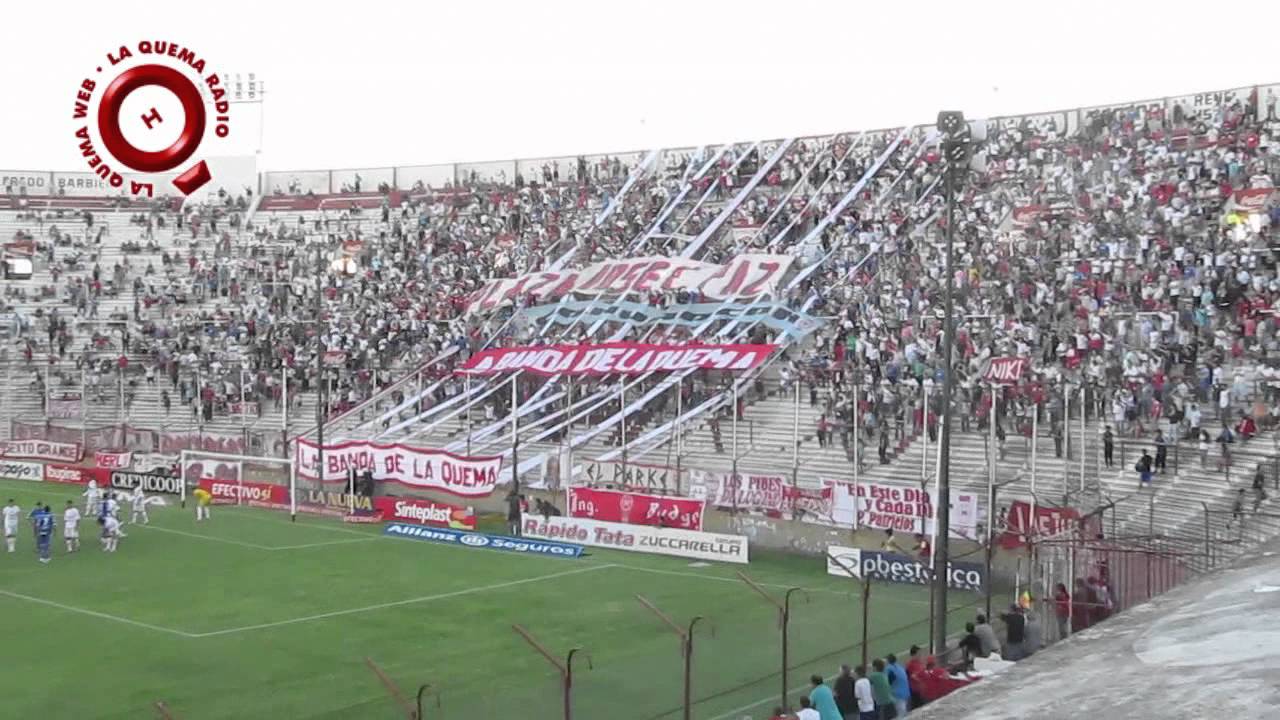 La Banda de la Quema frente a Instituto | www.laquemaweb.com.ar huracan 2019
