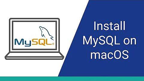 How to Install MySQL on macOS (using a DMG File)