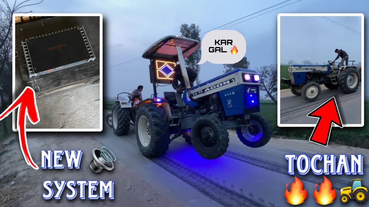 Tochan Vich Agg Khad ti 🔥 || New Music System !!