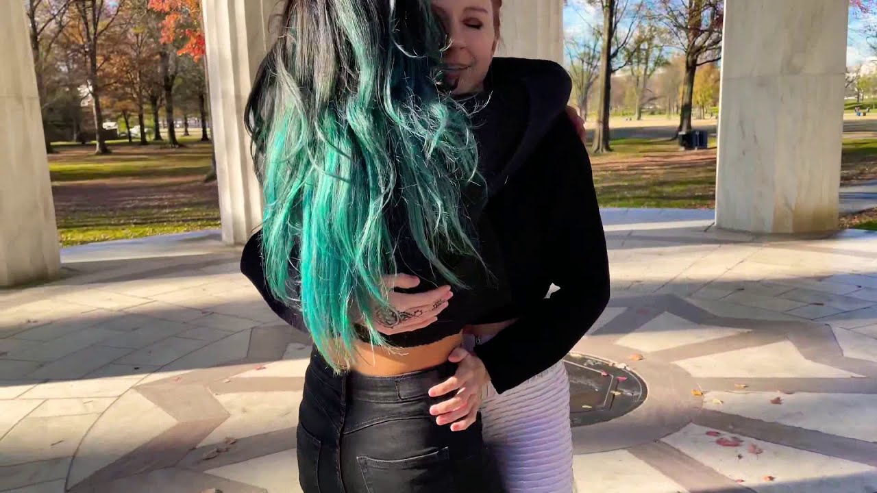 Anya + Tori  dancing Zouk