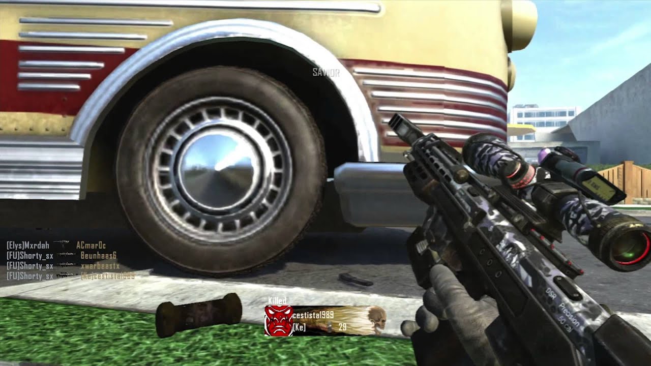 BO2 | Nuketown + DSR-50.. Hello my First Triple in Black Ops 2!