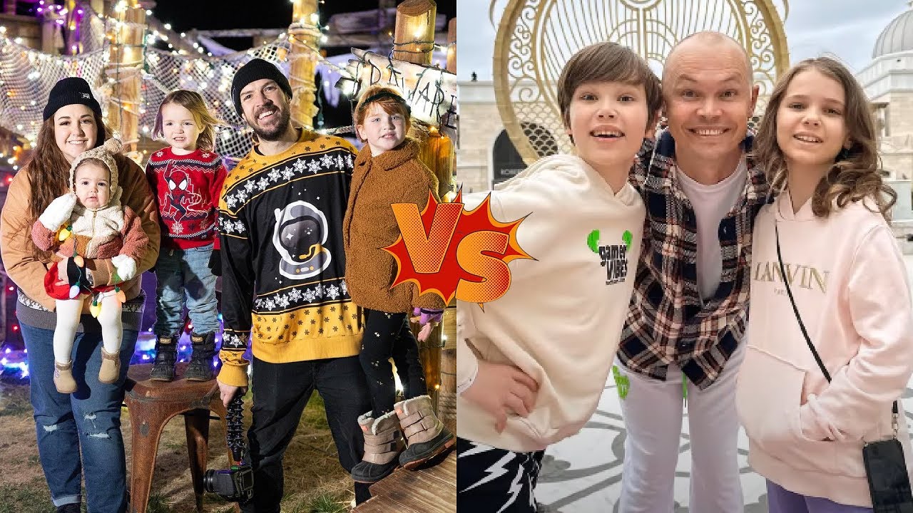 A For Adley Family VS Miss Katy family (Real Names & Ages) 2024