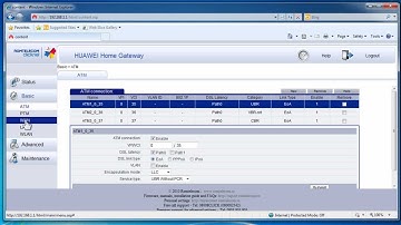 Conectare router wierless Huawei HG655b la internet si explicarea montarii router-ului