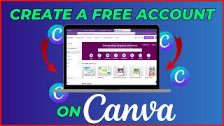 How To Create A Free Account On Canva | Get Canva PRO For Free