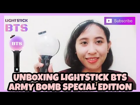 UNBOXING OFFICIAL LIGHTSTICK BTS SPECIAL EDITION | ARMY BOMB SE💣