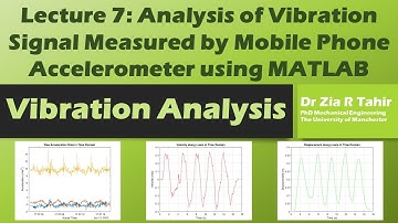 Vibration Analysis 7: Analysis of Signal Measured by Mobile Phone Accelerometer in MATLAB