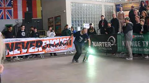 Danny Klahold - 2nd place amateur - run 1 - Euro F...