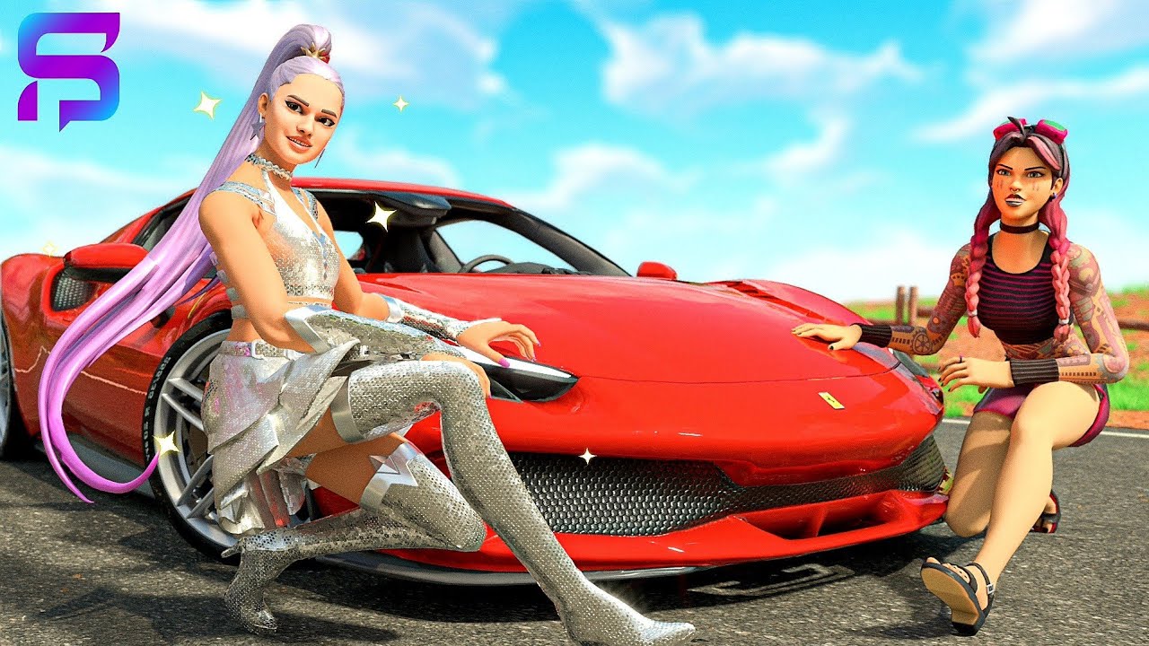 A DAY IN THE LIFE OF A FERRARI 296 GTB.. Fortnite