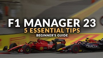 F1 MANAGER 23 | 5 Essential Tips Before you Start (Beginner