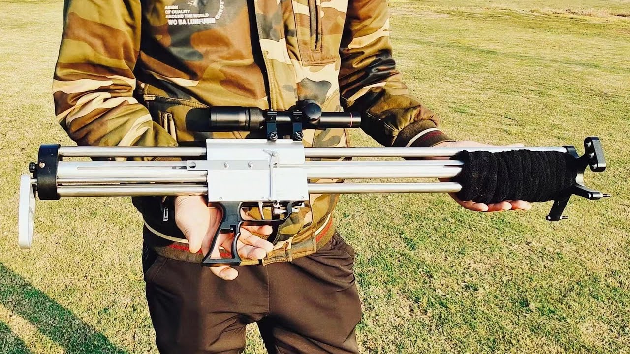 Shotgun Slingshot Rifle Full Installation YouTube