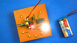 : LED CHASER new Circuit design using 555 Timer and CD4017 Decade Counter