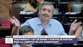 Diputado Kirchner, Máximo Carlos - Continuación de Sesión - 02-02-2024