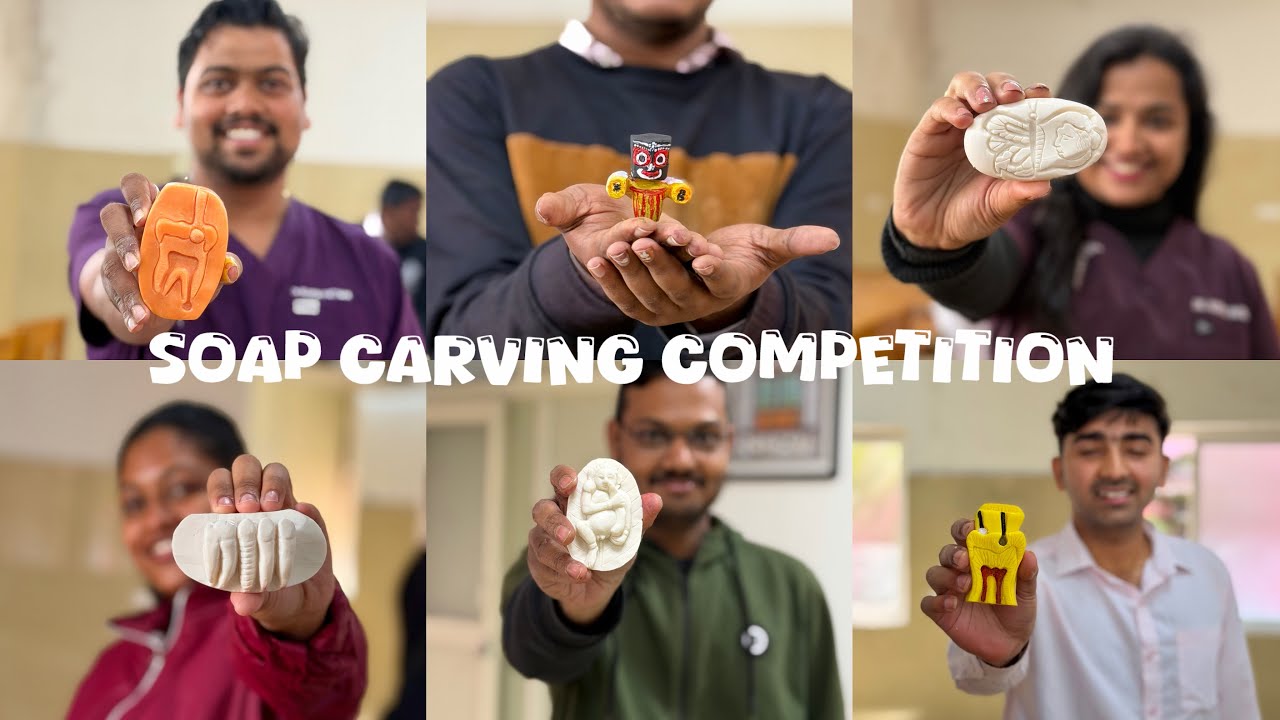 Soap Carving Competition | CUSP 2K26 Event Highlights | Creativity in Every Cut #2026 