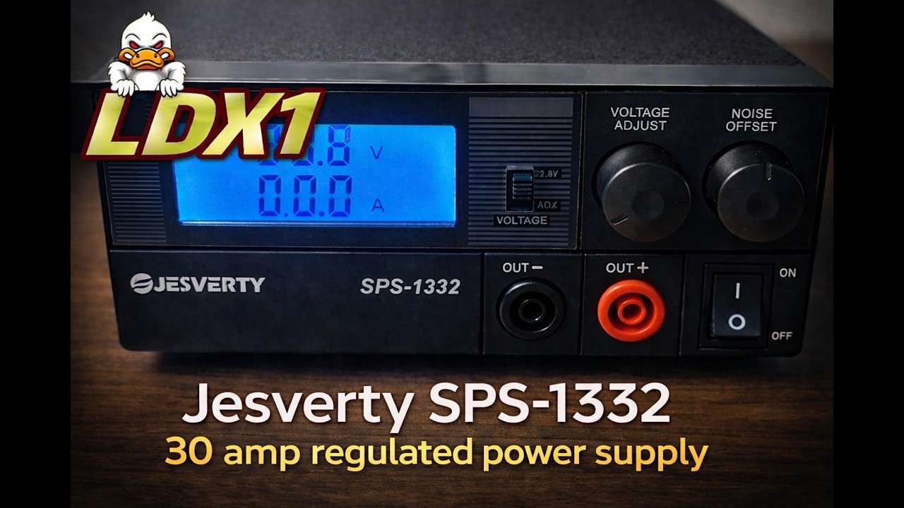 Radio Friendly Power Supply - Jesverty SPS 1332 Review - YouTube