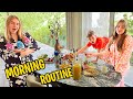 Notre routine du matin de pques  morning routine