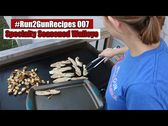 #Run2GunRecipes 007 || Specialty Seasoned Walleye