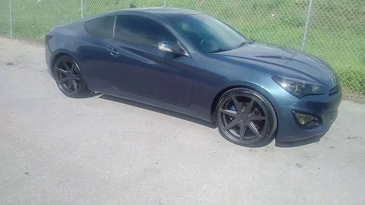 877-544-8473 20 Inch Rohana RC7 Graphite Wheels Hyundai Genesis Coupe Review Free Shipping