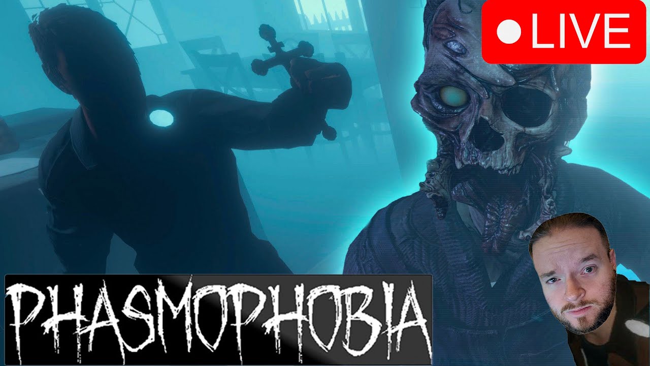 🔴LIVE - First YouTube live stream! Playing the new Phasmophobia update ...