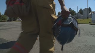 Teens learn what it takes to be a firefighter