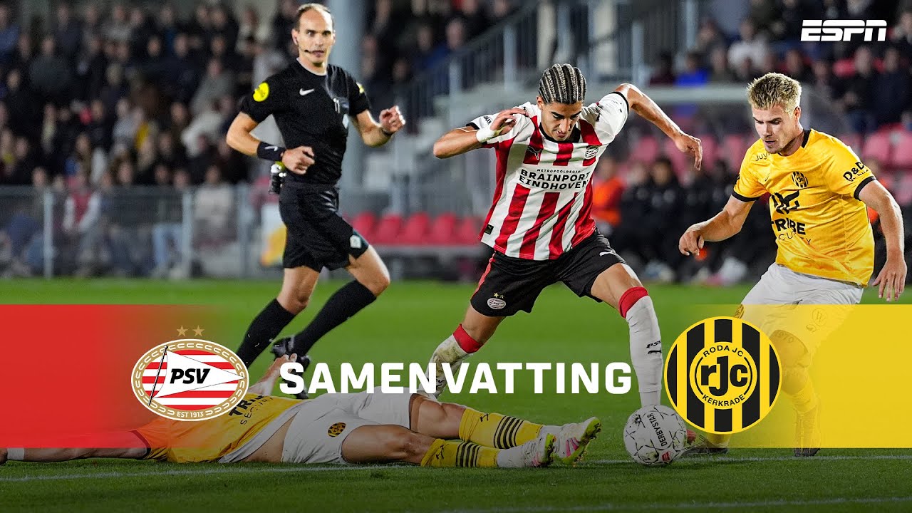 PENALTY in de TWEEDE HELFT zorgt voor de BESLISSING 👀 | Samenvatting Jong PSV - Roda JC Kerkrade