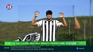 Elaziğ Palu Doğumlu Mustafa Erhan Heki̇moğlu, Beşi̇ktaş Kulübü İle Sözleşme İmzaladi