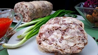 Курица ГАЛАНТИН.  Блюда из Курицы. Куриный Рулет. Рецепт для Праздничного Стола