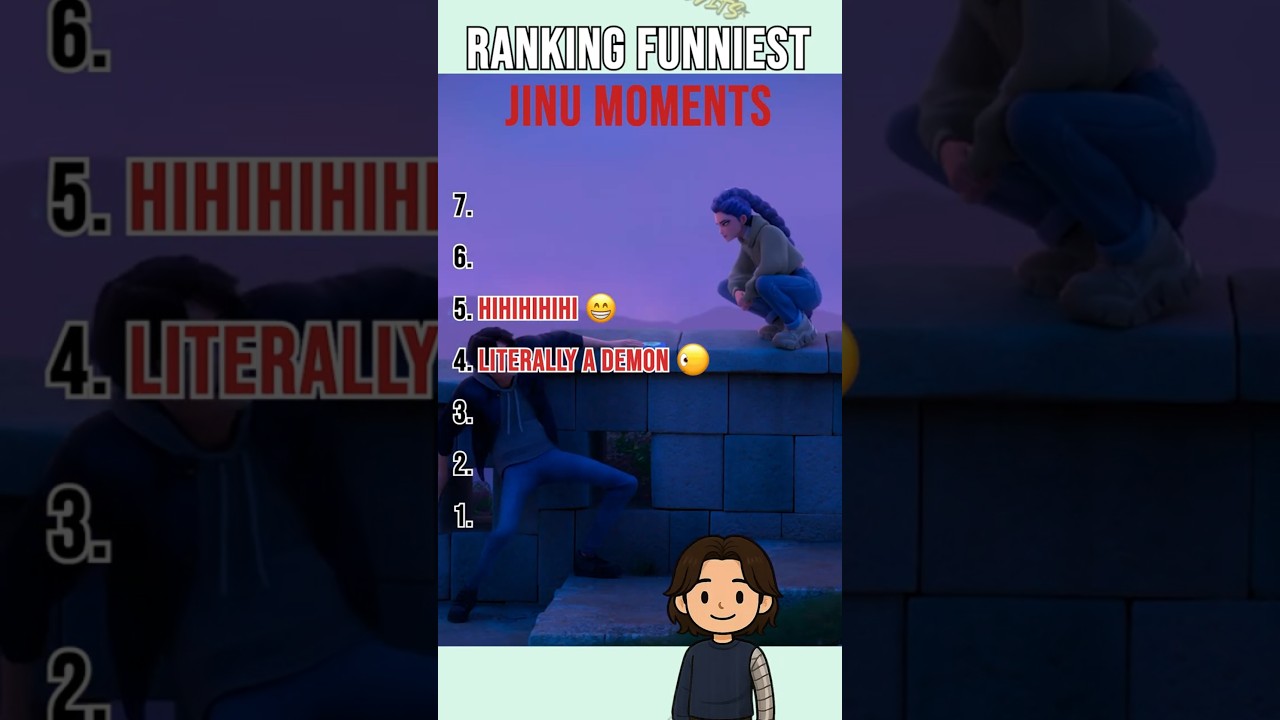 Ranking Best Jinu Moments!!!! #kpopdemonhunters #netflix #sony