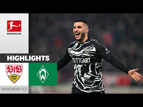 VfB Stuttgart Werder Bremen Goals And Highlights