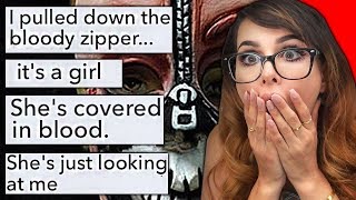 Reading creepiest text story! finishing the one from last video and
doing a new scary download yarn app to read creepy texts
http://yarn.wtf/sssniperw...