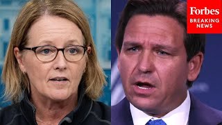 JUST IN: FEMA Administrator Criswell Details Working With DeSantis After Hurricane Idalia Hits