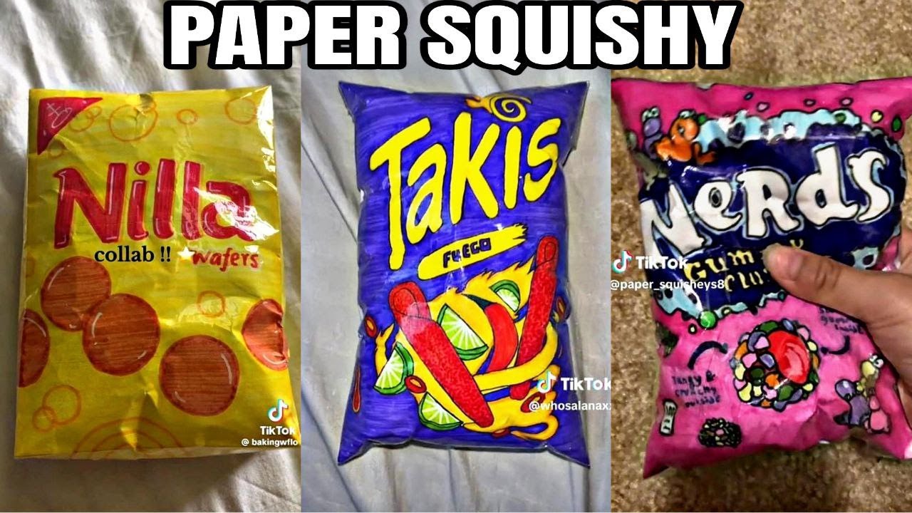 🌸PAPER SQUISHY - 🌼 BEST TIKTOK COMPILATION 2024🌷 #38 #papersquishy