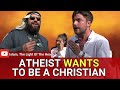 Atheist Challenges Sheikh Mohammed By Planning To Embrace Christianity | Speakers Corner